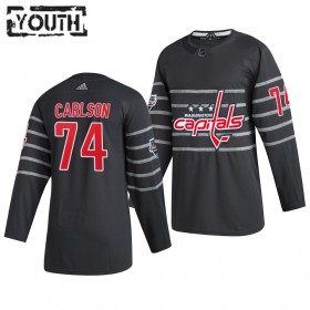 Washington Capitals John Carlson 74 Grijs Adidas 2020 NHL All-Star Authentic Shirt - Kinderen